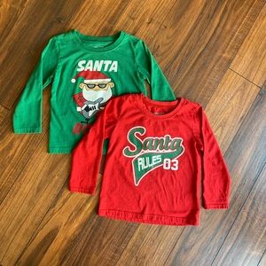 Christmas Santa Rocks Rules shirts